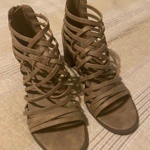 Heeled, TG brand, Gladiator Sandals